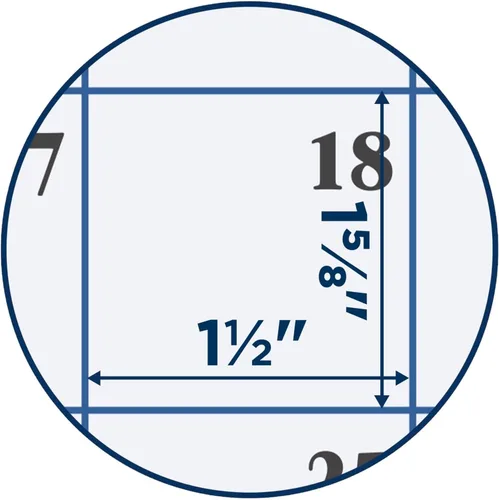 Vista 7 de AT-A-GLANCE® - Calendario anual horizontal reversible borrable de pared, 48 x 32 pulgadas, rojo, enero a diciembre de 2024, A152