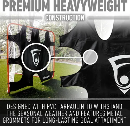 Vista 4 de Franklin Sports Objetivo Lacrosse 6' x 6