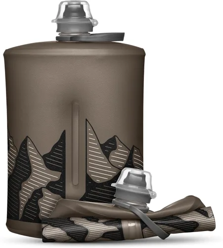 Vista 11 de HydraPak Stow - Botella de agua plegable – 11.8 fl oz, 16.9 fl oz, 1 litro – Ultraligera, a prueba de fugas, sin BPA, compatible con filtro