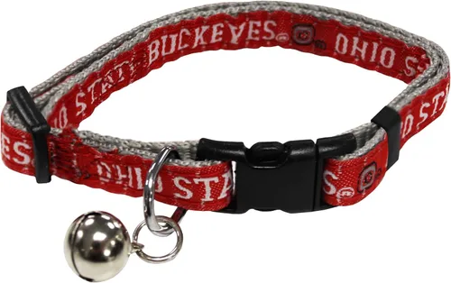 Vista 10 de Pets First Accesorios universitarios para mascotas, collar de gato, marea carmesí de Alabama, talla única