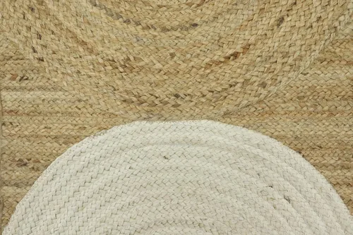 Vista 40 de Natural Jute Collection - Alfombra rectangular de 2 x 3 pies, alfombra de yute trenzada a cuadros multicolor de 0.27 pulgadas de grosor, ideal