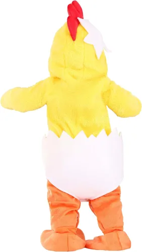 Vista 3 de Disfraz infantil de pollo para eclosión