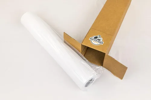 Vista 2 de Papel Bond recubierto pesado de 36 libras, 36 pulgadas x 100 pies, núcleo de 2 pulgadas, 1 rollo por caja