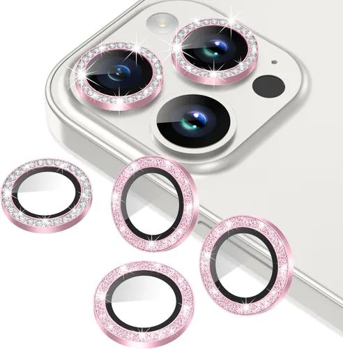 Vista 34 de AGVEE Paquete de 6 unidades para iPhone 12 Pro/12/12 Mini/11 Pro Max/11 Pro/11 Pro/11 Protector de lente de cámara, anillo de metal brillante
