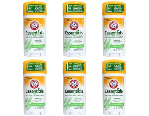 Vista 3 de Arm & Hammer Essentials - Desodorante sólido natural, sin perfume, 2.5 onzas (paquete de 5)