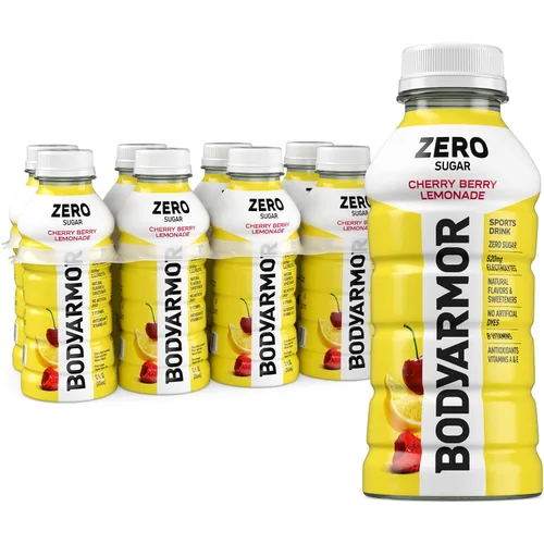 Vista 13 de BODYARMOR LYTE, Dragonfruit Berry, bebida electrolítica, 20 calorías, botellas de 16 onzas líquidas (paquete de 6), bebida deportiva de agua