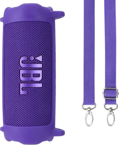 Vista 13 de Lebakort - Carcasa rígida compatible con altavoz Bluetooth JBL Flip 7, 6, 5 Rosa