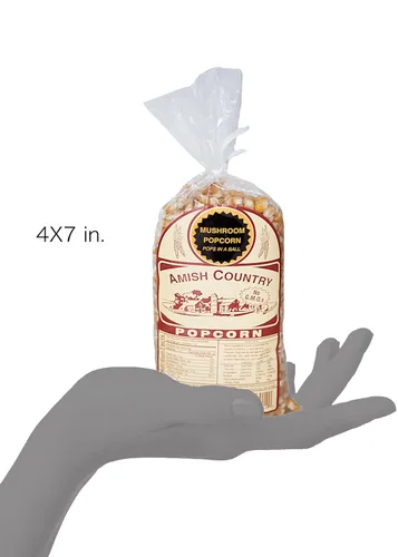 Vista 8 de Amish Country Popcorn Núcleos de hongos de 1 libra Anticuado, sin OMG y sin gluten (bolsa de 1 libra)