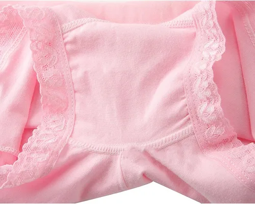 Vista 6 de Jojobaby Bragas de ropa interior de encaje de algodón para niñas de bebé