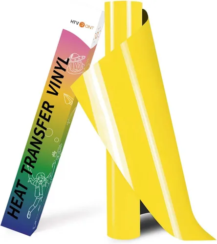 Vista 32 de HTVRONT - Rollo de vinilo termotransferible, 10 in x 8 ft, para diseños en camisetas, fácil de cortar y despegar, para planchar y todas las máquinas
