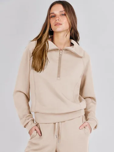 Vista 8 de ANRABESS - Conjunto de 2 piezas para mujer, sudadera de gran tamaño, pantalones deportivos, moderno, a juego, para descanso, otoño