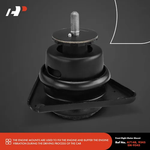 Vista 3 de A-Premium Kit de montaje de motor y transmisión de 3 piezas compatible con Kia Forte 2010-2013, Forte Koup 2010-2013, Forte5 2012-2013, 2.0L 2.4L