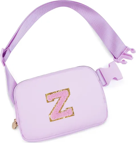 Vista 52 de Bolsa de cinturón para niñas y mujeres, bolsas cruzadas, riñonera, riñonera personalizada, Negro, Small