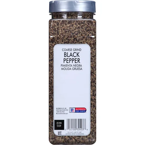 Vista 3 de McCormick Culinary Grind pimienta negra, 16 onzas y ajo en polvo, 21 onzas