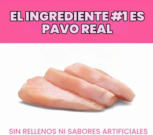 Vista 4 de IAMS Proactive Health Sensitive Digestion Alimento seco para gatos, pavo