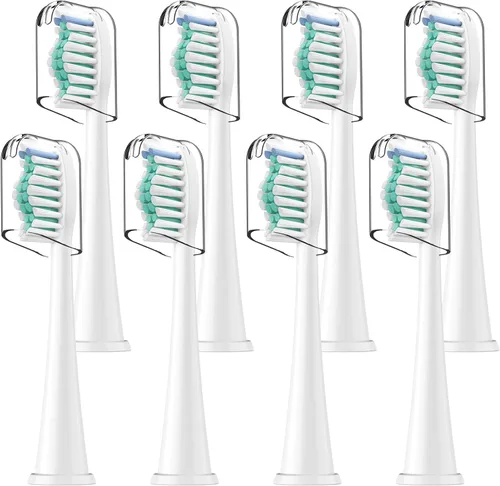 Vista 8 de Cabezales de cepillo de dientes, 4 cabezales de repuesto para cepillos de dientes eléctricos para Philips Sonicare Soft Dupont cerdas de repuesto