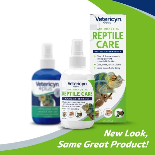 Vista 5 de Vetericyn Plus Spray para el cuidado de heridas de reptiles Reparación de piel de reptiles, ayuda a cuidar heridas de reptiles, incluyendo