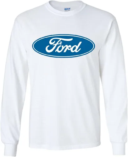 Camiseta de manga larga con logotipo de Ford para camioneta Mustang F150 Muscle Car