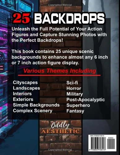 Vista 2 de Figure Facades Action Figure Photography Backdrops for 6" and 7" action figures, toys, and collectibles.