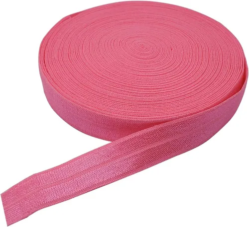 Vista 9 de Cinta elástica trenzada para ligas para el cabello, 10 yardas, disponible en varios colores (negro, 5/8 pulgadas)