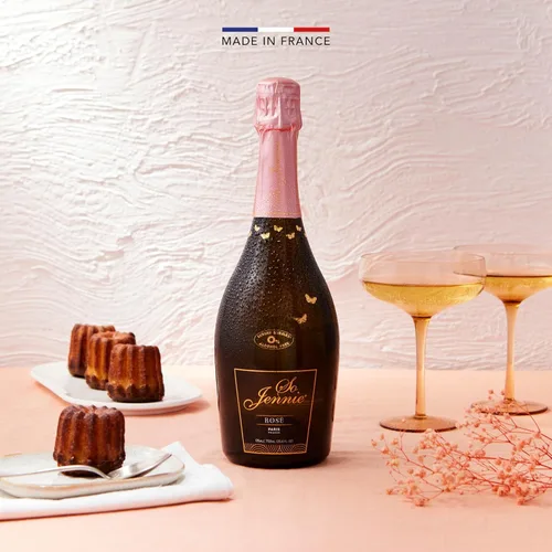 Vista 4 de So Jennie Paris Premium Luxury Bubbles (alternativa al champán sin alcohol) (25.4 fl oz)