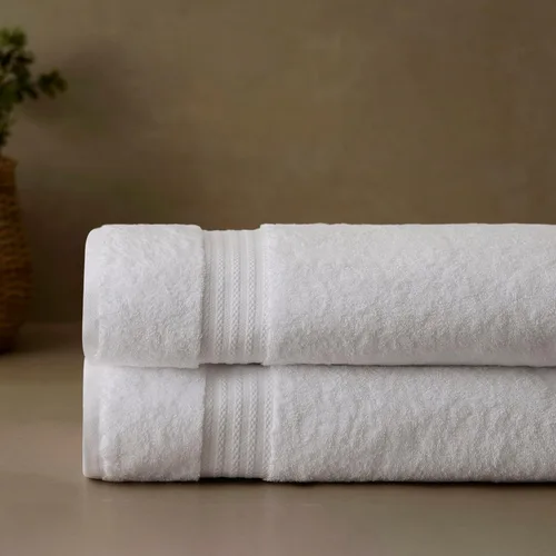 Vista 13 de Fabdreams Juego de toallas de baño 100% algodón orgánico de 2 piezas 700 g/m² Toallas extra grandes ultra suaves, suaves y absorbentes, duraderas