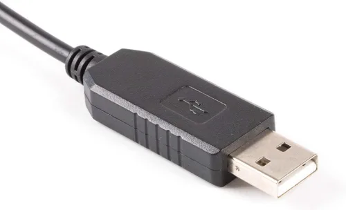 Vista 3 de Cable serie RS232 con cable cruzado hembra USB 2.0 a DB9 de 5.9 pies - TV con control de PC, pin de módem nulo