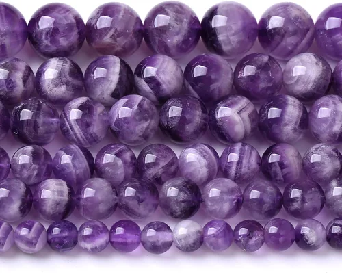 Vista 113 de 4MM 86 piezas Cuentas sueltas de piedra natural de amazonita calcedonia para hacer joyería DIY Pulsera Collar 1 hebra