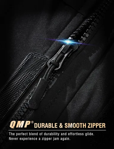 Vista 5 de QMP - Chaquetas de invierno para hombre con capucha, impermeables, para esquí, nieve, snowboard, forro polar, abrigos resistentes al viento