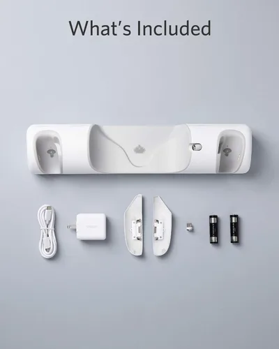 Vista 7 de Anker Charging Dock for Oculus Quest 2, Oculus Certified Charging Station Stand Set, Headset Display Holder and Controller Mount Station with 2