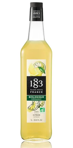 Vista 107 de 1883 Jarabe de manzana para bebidas, fabricado en Francia, botella de vidrio de 1 litro