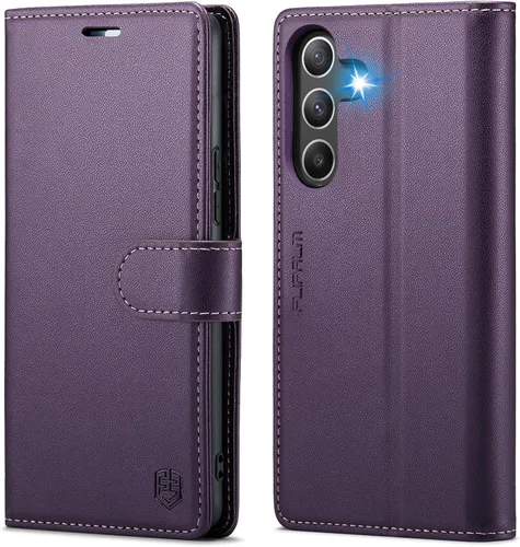 Vista 9 de FLIPALM - Funda tipo cartera para Samsung Galaxy A54, color negro
