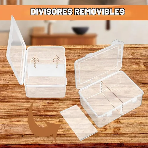 Vista 4 de Vicenpal Caja de almacenamiento de 300 tarjetas compatible con Mtg TCG, caja de almacenamiento de tarjetas de intercambio de plástico transparente