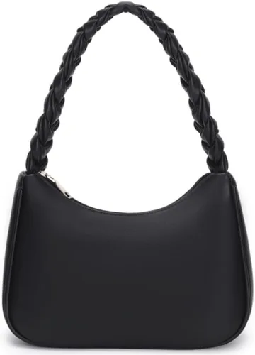 Vista 48 de Bolsos de hombro para mujeres, lindo bolso tote tipo hobo con cierre de cremallera y mini cartera de mano
