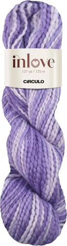 Vista 8 de Circulo Inlove Slim, 100% algodón brasileño, hilo para ganchillo y tejido, hilo suave para bebé, peso DK #3, color 1317, color solar