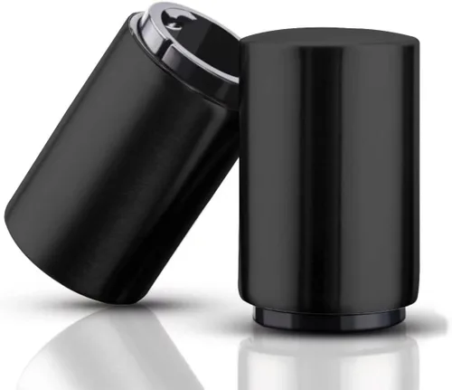 Vista 13 de Regalo del Día del Padre para Papá, abrebotellas YUDANSI Push Down, abridores automáticos de cerveza, removedor de tapas de botella de acero