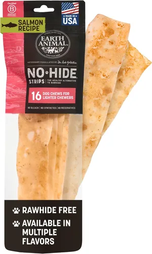 Vista 10 de Earth Animal Tiras sin ocultar - Tiras masticables naturales para perros sin cuero crudo, de ternera - 4
