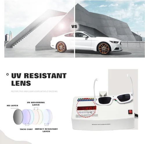 Vista 5 de MASDUN Y2k - Gafas de sol cuadradas para mujer y hombre, diseño de moda, estilo retro, a la moda, con protección UV
