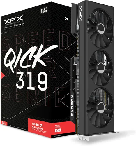Vista 13 de XFX Radeon RX 7900XT Tarjeta gráfica para juegos con 20 GB GDDR6, AMD RDNA 3 RX-79TMBABF9