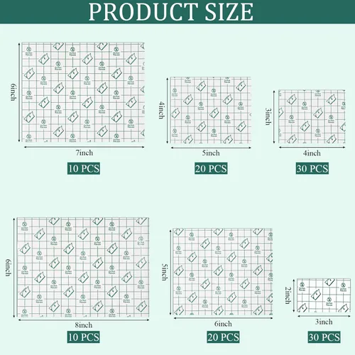 Vista 2 de Woanger 120 piezas de vendaje adhesivo elástico transparente impermeable vendaje película transparente transparente parche de ducha de tatuaje