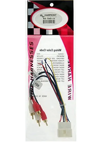 Vista 2 de Harmony Audio Adaptador de arnés de radio compatible con Toyota Supra HA-708112 1994-1998