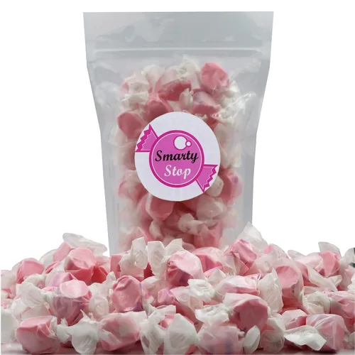 Vista 53 de Dulces gourmet suaves y masticables de agua salada, envueltos individualmente, bolsa a granel (pastel de manzana, 1 libra (paquete de 1))