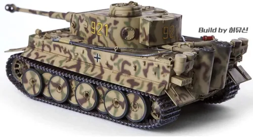 Vista 4 de Academy ACA13509 1:35 Tigre alemán I Temprano 'Operación Ciudadela' [KIT de construcción de modelos]