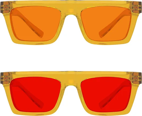 Vista 392 de Eyekepper Gafas de luz azul para hombre y mujer, paquete de 6 lentes Pilot Paquete de 6 color mezclado