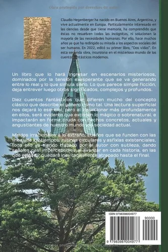 Vista 2 de Sobre sueños, sombras y sospechas Cuentos fantásticos (Spanish Edition)