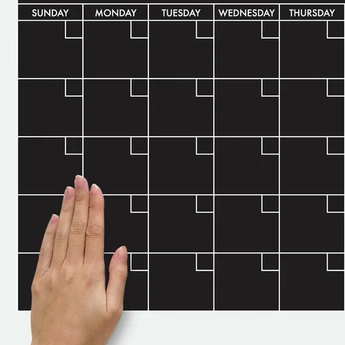 Vista 5 de RoomMates RMK4921GM Calendario Gigante con Pizarra/Pizarrón - Vinilo Adhesivo para Pared