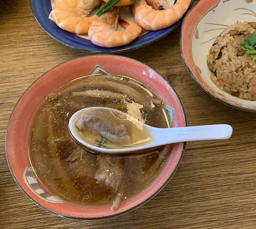 Vista 5 de JapanBargain 2323x4 - Juego de 4 cucharas de sopa, cucharas de sopa de Wonton chinas, cucharas de sopa de miso japonesas, cucharas de arroz