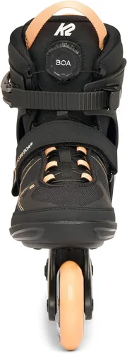 Vista 3 de K2 Alexis 80 BOA Negro/Rosa Mujeres Patines en línea