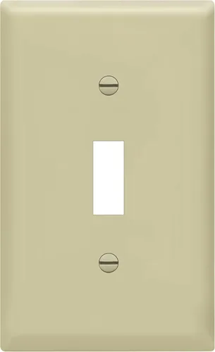 Vista 16 de ENERLITES - Placa de pared con interruptor de palanca sin tornillos, cubierta de interruptor de luz segura para niños, tamaño estándar de 1 gancho