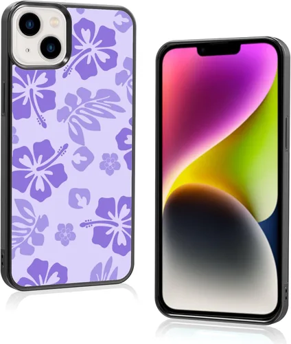 Vista 86 de FANXI Hibiscus - Funda de teléfono compatible con iPhone 13 de 6.1 pulgadas, a prueba de golpes, funda protectora de poliuretano termoplástico